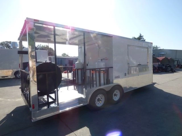 Concession Trailer 8.5 X 20 White Food Event Catering 42 Concession Trailer 8.5 X 20 White Food Event Catering - Image 42