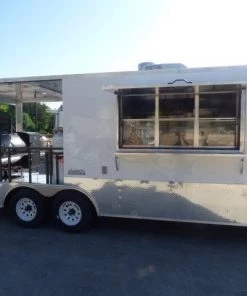 Concession Trailer 8.5 X 20 White - Food Event Catering -Cheap Concession Trailers Shop p1150141 small 2
