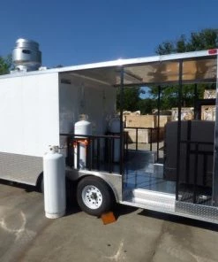 Concession Trailer 8.5 X 20 White Food Event Catering 114 Concession Trailer 8.5 X 20 White Food Event Catering -Cheap Concession Trailers Shop p1150157 small 1