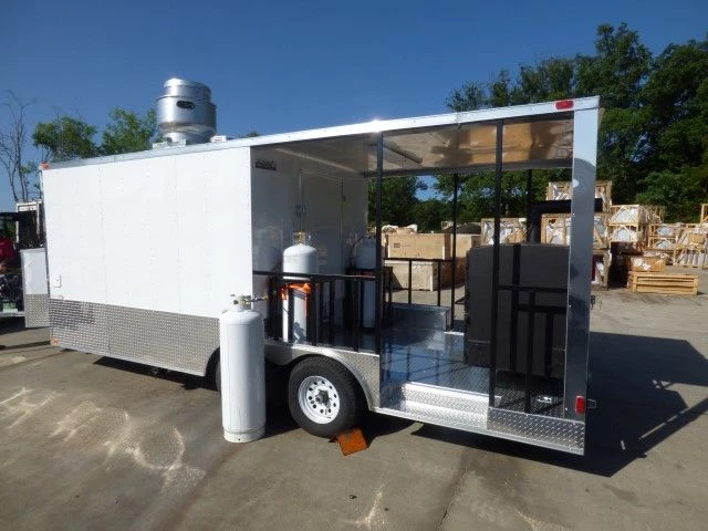 Concession Trailer 8.5 X 20 White Food Event Catering 53 Concession Trailer 8.5 X 20 White Food Event Catering - Image 53