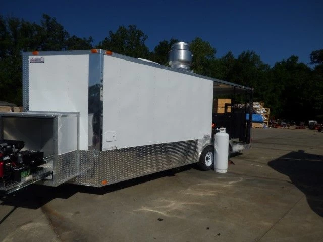 Concession Trailer 8.5 X 20 White Food Event Catering 16 Concession Trailer 8.5 X 20 White Food Event Catering - Image 16