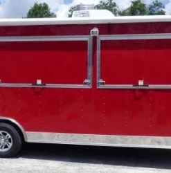 8.5' x 24' Concession Food Trailer Red Smoker Concession 50 8.5' x 24' Concession Food Trailer Red Smoker Concession -Cheap Concession Trailers Shop p1150163