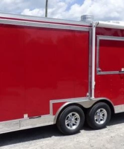 8.5' x 24' Concession Food Trailer Red Smoker Concession 44 8.5' x 24' Concession Food Trailer Red Smoker Concession -Cheap Concession Trailers Shop p1150164
