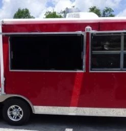 8.5' x 24' Concession Food Trailer Red Smoker Concession 49 8.5' x 24' Concession Food Trailer Red Smoker Concession -Cheap Concession Trailers Shop p1150165