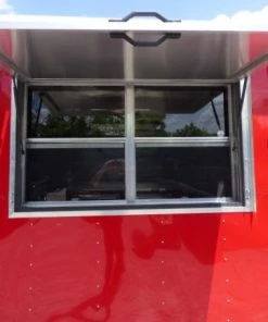 8.5' x 24' Concession Food Trailer Red Smoker Concession 75 8.5' x 24' Concession Food Trailer Red Smoker Concession -Cheap Concession Trailers Shop p1150166