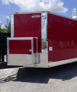 8.5' x 24' Concession Food Trailer Red Smoker Concession 72 8.5' x 24' Concession Food Trailer Red Smoker Concession -Cheap Concession Trailers Shop p1150173