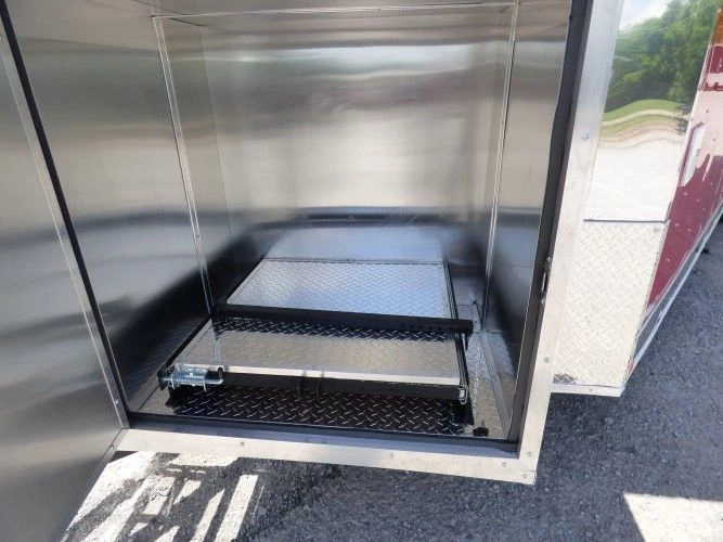 8.5' x 24' Concession Food Trailer Red Smoker Concession 15 8.5' x 24' Concession Food Trailer Red Smoker Concession - Image 15