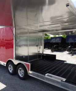 8.5' x 24' Concession Food Trailer Red Smoker Concession 64 8.5' x 24' Concession Food Trailer Red Smoker Concession -Cheap Concession Trailers Shop p1150175
