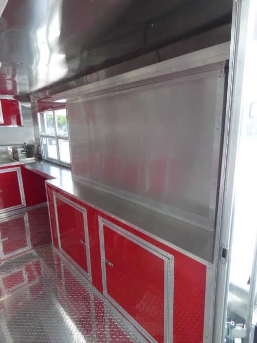8.5' x 24' Concession Food Trailer Red Smoker Concession 18 8.5' x 24' Concession Food Trailer Red Smoker Concession - Image 18