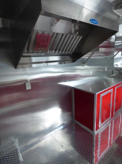 8.5' x 24' Concession Food Trailer Red Smoker Concession 36 8.5' x 24' Concession Food Trailer Red Smoker Concession - Image 36