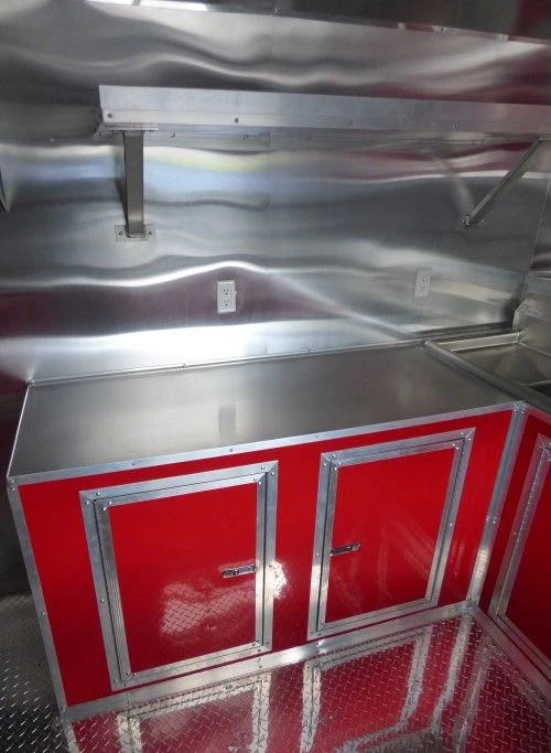 8.5' x 24' Concession Food Trailer Red Smoker Concession 31 8.5' x 24' Concession Food Trailer Red Smoker Concession - Image 31