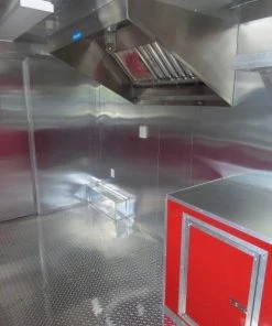 8.5' x 24' Concession Food Trailer Red Smoker Concession 61 8.5' x 24' Concession Food Trailer Red Smoker Concession -Cheap Concession Trailers Shop p1150191