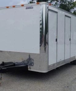 Concession Trailer 8.5 X 24 White Shower Trailer 64 Concession Trailer 8.5 X 24 White Shower Trailer -Cheap Concession Trailers Shop p1150276 small