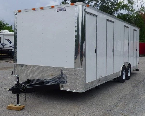 Concession Trailer 8.5 X 24 White Shower Trailer 6 Concession Trailer 8.5 X 24 White Shower Trailer - Image 6