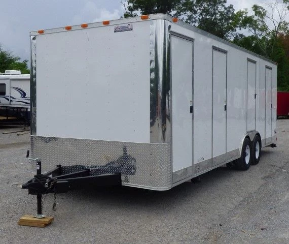 Concession Trailer 8.5 X 24 White Shower Trailer 19 Concession Trailer 8.5 X 24 White Shower Trailer - Image 19