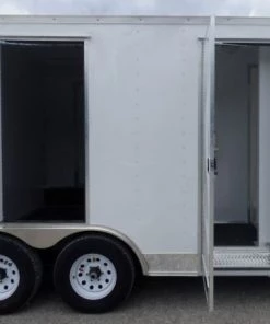 Concession Trailer 8.5 X 24 White Shower Trailer 88 Concession Trailer 8.5 X 24 White Shower Trailer -Cheap Concession Trailers Shop p1150282 small