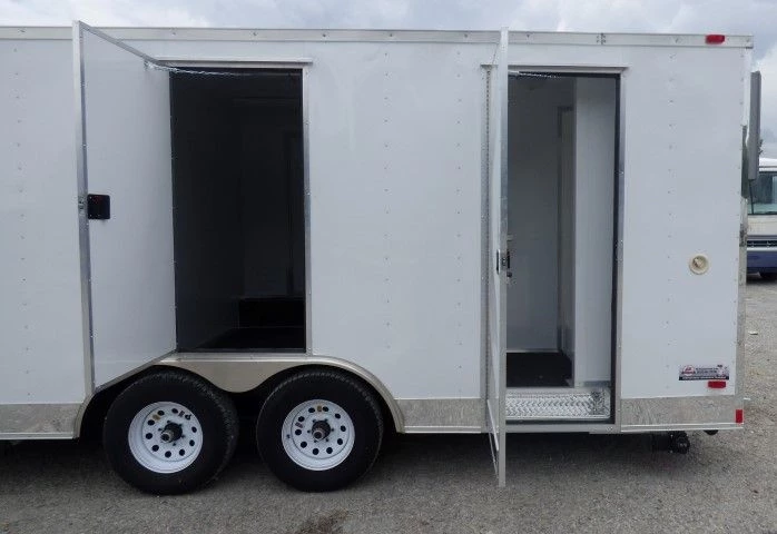 Concession Trailer 8.5 X 24 White Shower Trailer 41 Concession Trailer 8.5 X 24 White Shower Trailer - Image 41