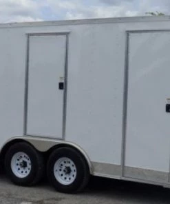 Concession Trailer 8.5 X 24 White Shower Trailer 109 Concession Trailer 8.5 X 24 White Shower Trailer -Cheap Concession Trailers Shop p1150286 small