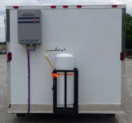 Concession Trailer 8.5 X 24 White Shower Trailer 15 Concession Trailer 8.5 X 24 White Shower Trailer - Image 15