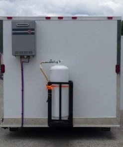 Concession Trailer 8.5 X 24 White Shower Trailer 92 Concession Trailer 8.5 X 24 White Shower Trailer -Cheap Concession Trailers Shop p1150292 small