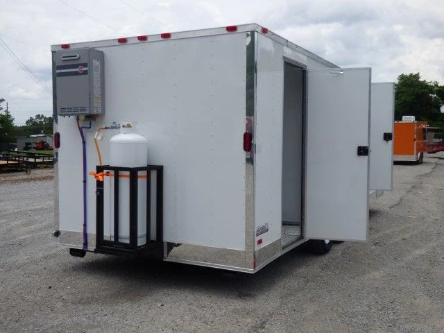 Concession Trailer 8.5 X 24 White Shower Trailer 16 Concession Trailer 8.5 X 24 White Shower Trailer - Image 16