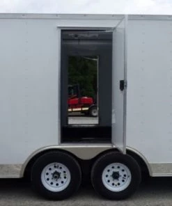 Concession Trailer 8.5 X 24 White Shower Trailer 78 Concession Trailer 8.5 X 24 White Shower Trailer -Cheap Concession Trailers Shop p1150296 small