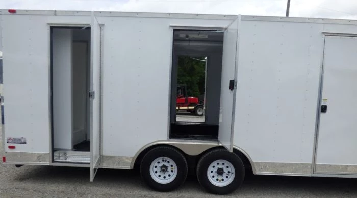 Concession Trailer 8.5 X 24 White Shower Trailer 48 Concession Trailer 8.5 X 24 White Shower Trailer - Image 48