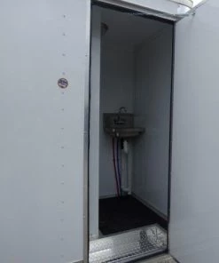 Concession Trailer 8.5 X 24 White Shower Trailer 72 Concession Trailer 8.5 X 24 White Shower Trailer -Cheap Concession Trailers Shop p1150302 small