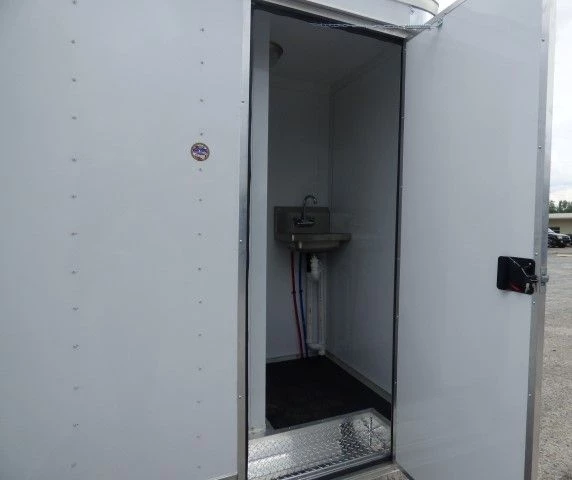 Concession Trailer 8.5 X 24 White Shower Trailer 14 Concession Trailer 8.5 X 24 White Shower Trailer - Image 14