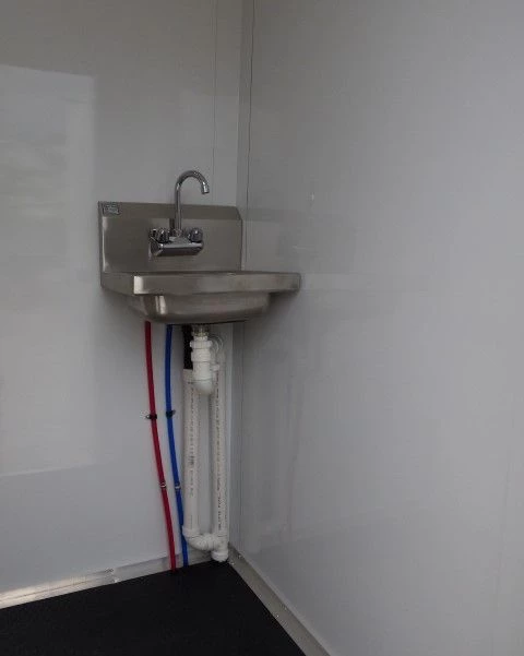 Concession Trailer 8.5 X 24 White Shower Trailer 36 Concession Trailer 8.5 X 24 White Shower Trailer - Image 36