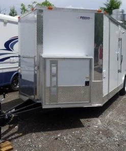 8.5' x 20' White Event Catering Concession Food Trailer -Cheap Concession Trailers Shop p1150337 small
