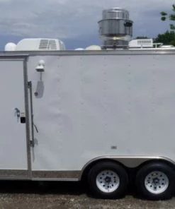 8.5' x 20' White Event Catering Concession Food Trailer -Cheap Concession Trailers Shop p1150341 small