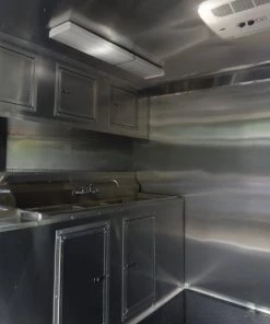 8.5' x 20' White Event Catering Concession Food Trailer -Cheap Concession Trailers Shop p1150351 small