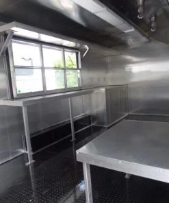 8.5' x 20' White Event Catering Concession Food Trailer -Cheap Concession Trailers Shop p1150352 small