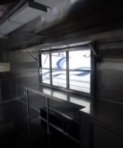 8.5' x 20' White Event Catering Concession Food Trailer -Cheap Concession Trailers Shop p1150361 small