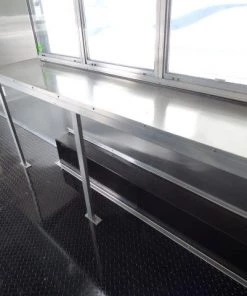 8.5' x 20' White Event Catering Concession Food Trailer -Cheap Concession Trailers Shop p1150364 small