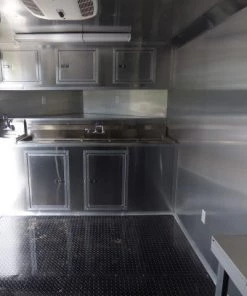 8.5' x 20' White Event Catering Concession Food Trailer -Cheap Concession Trailers Shop p1150368 small