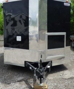 8.5' x 14' Black Concession Food Trailer Catering Event 62 8.5' x 14' Black Concession Food Trailer Catering Event -Cheap Concession Trailers Shop p1150382