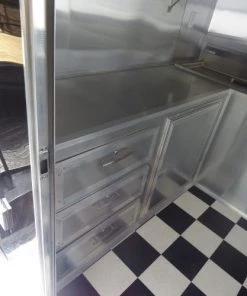 8.5' x 14' Black Concession Food Trailer Catering Event 53 8.5' x 14' Black Concession Food Trailer Catering Event -Cheap Concession Trailers Shop p1150398