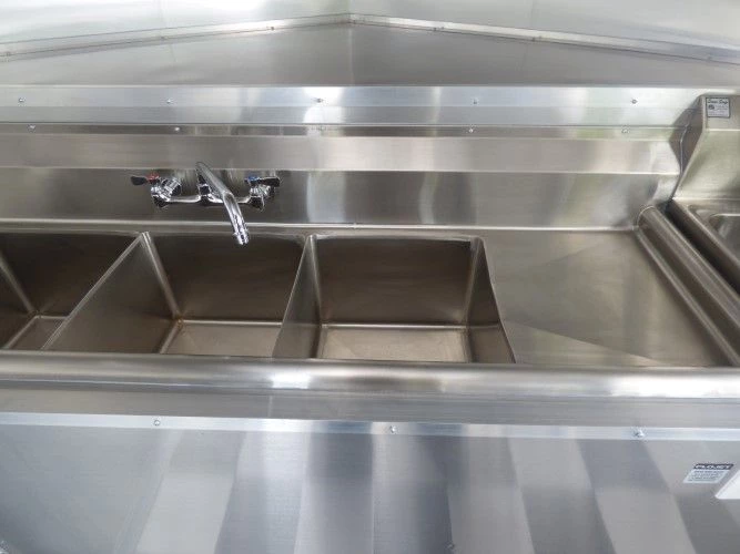 8.5' x 14' Black Concession Food Trailer Catering Event 30 8.5' x 14' Black Concession Food Trailer Catering Event - Image 30