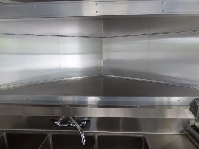 8.5' x 14' Black Concession Food Trailer Catering Event 23 8.5' x 14' Black Concession Food Trailer Catering Event - Image 23