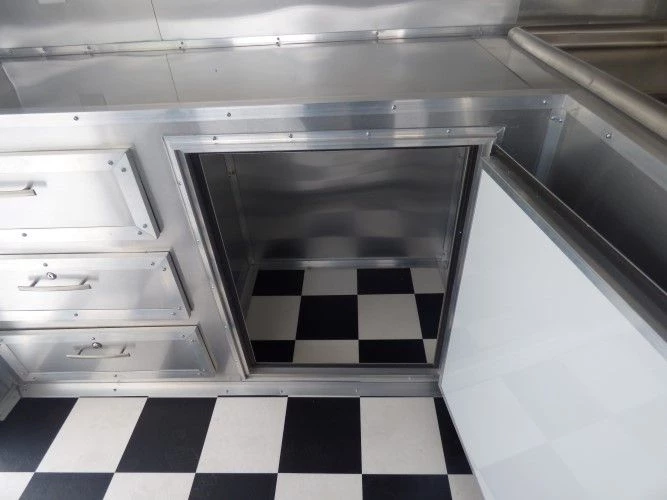 8.5' x 14' Black Concession Food Trailer Catering Event 22 8.5' x 14' Black Concession Food Trailer Catering Event - Image 22