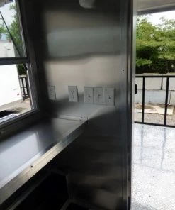 8.5' x 14' Black Concession Food Trailer Catering Event 72 8.5' x 14' Black Concession Food Trailer Catering Event -Cheap Concession Trailers Shop p1150410