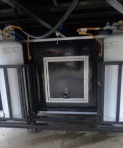 8.5' x 40' Grey Gooseneck Concession Food Trailer With Appliances -Cheap Concession Trailers Shop p1150624 small 1