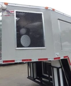 8.5' x 40' Grey Gooseneck Concession Food Trailer With Appliances -Cheap Concession Trailers Shop p1150625 small 1