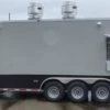 8.5' x 40' Gray Gooseneck Event Catering Concession Food Trailer