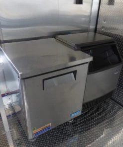 8.5' x 40' Gray Gooseneck Event Catering Concession Food Trailer -Cheap Concession Trailers Shop p1150657 small