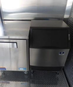 8.5' x 40' Gray Gooseneck Event Catering Concession Food Trailer -Cheap Concession Trailers Shop p1150658 small