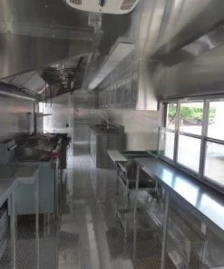 8.5' x 40' Grey Gooseneck Concession Food Trailer With Appliances -Cheap Concession Trailers Shop p1150662 small 1