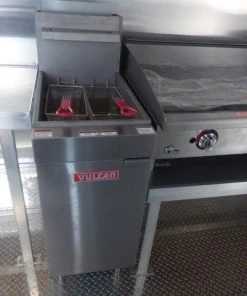 8.5' x 40' Gray Gooseneck Event Catering Concession Food Trailer -Cheap Concession Trailers Shop p1150668 small